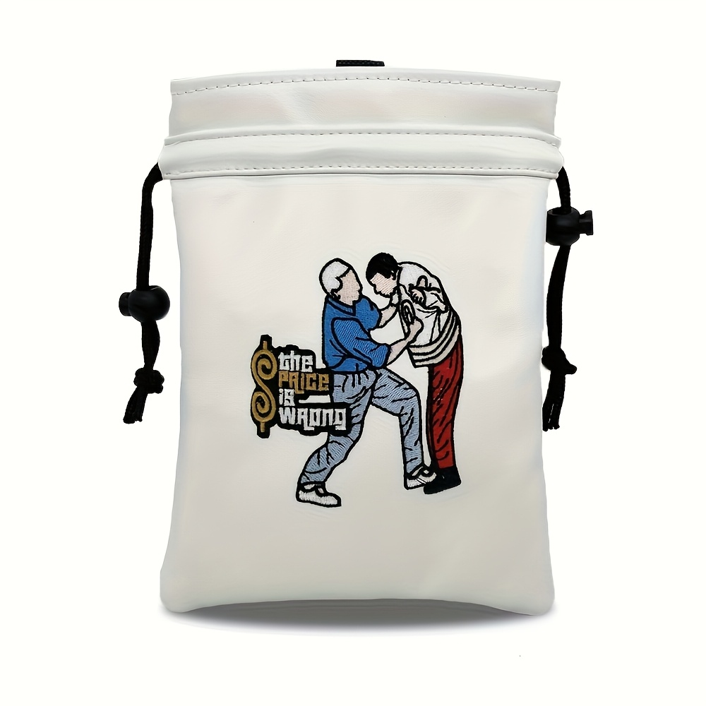 Golf Bag - 골프 귀중품 가방 1개, 끈으로 밀봉됨.