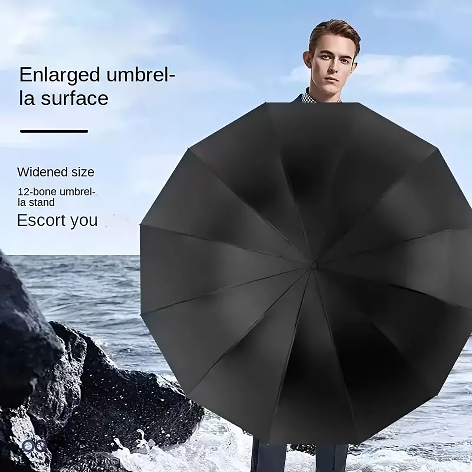 130cm/51.18인치 고품질 우산, 강화된 우산 프 - Golf Umbrella Large 리뷰 및 가격