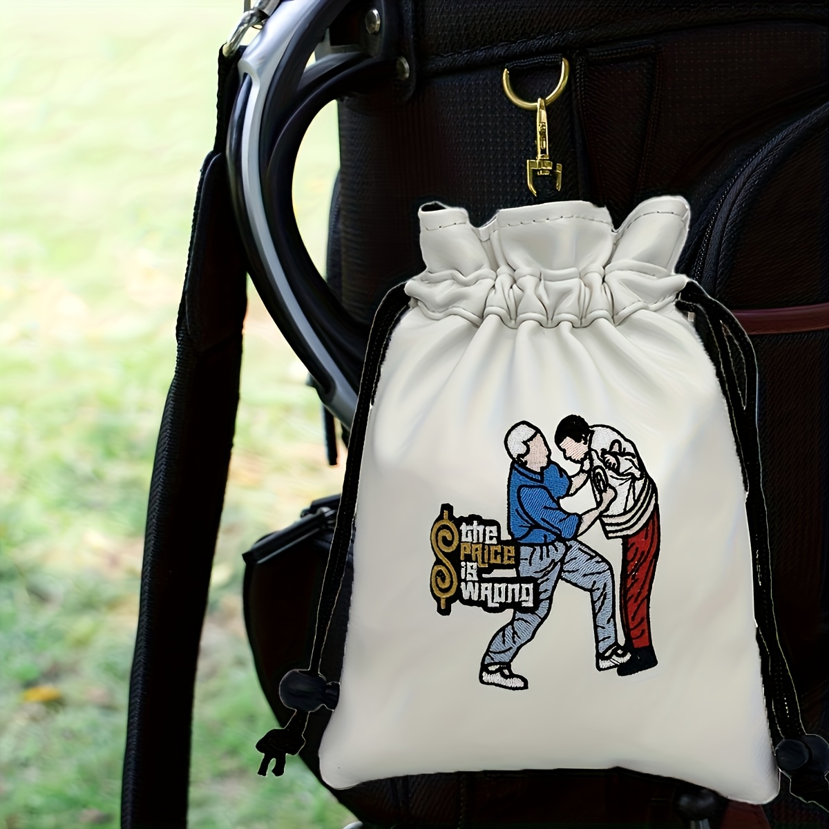 골프 귀중품 가방 1개, 끈으로 밀봉됨. 이 휴대용 포 - Golf Bag 리뷰 및 가격