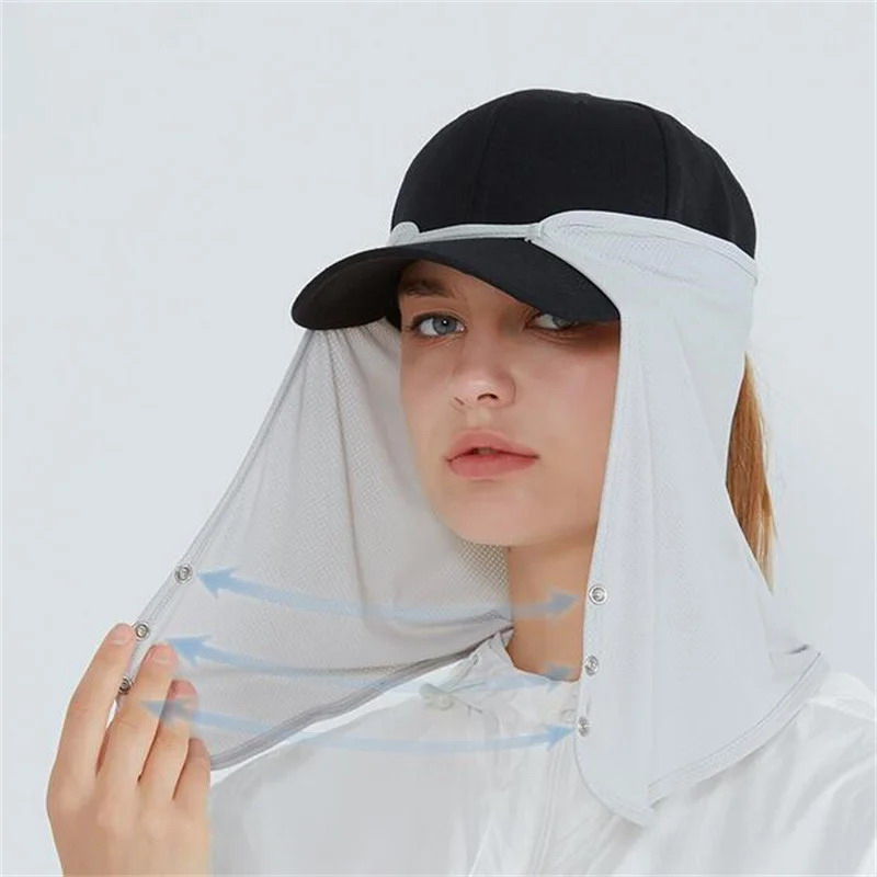 빠른 건조 낚시 모자 얼굴 목 양산 마스크 모자 야외  - Golf Umbrella 리뷰 및 가격