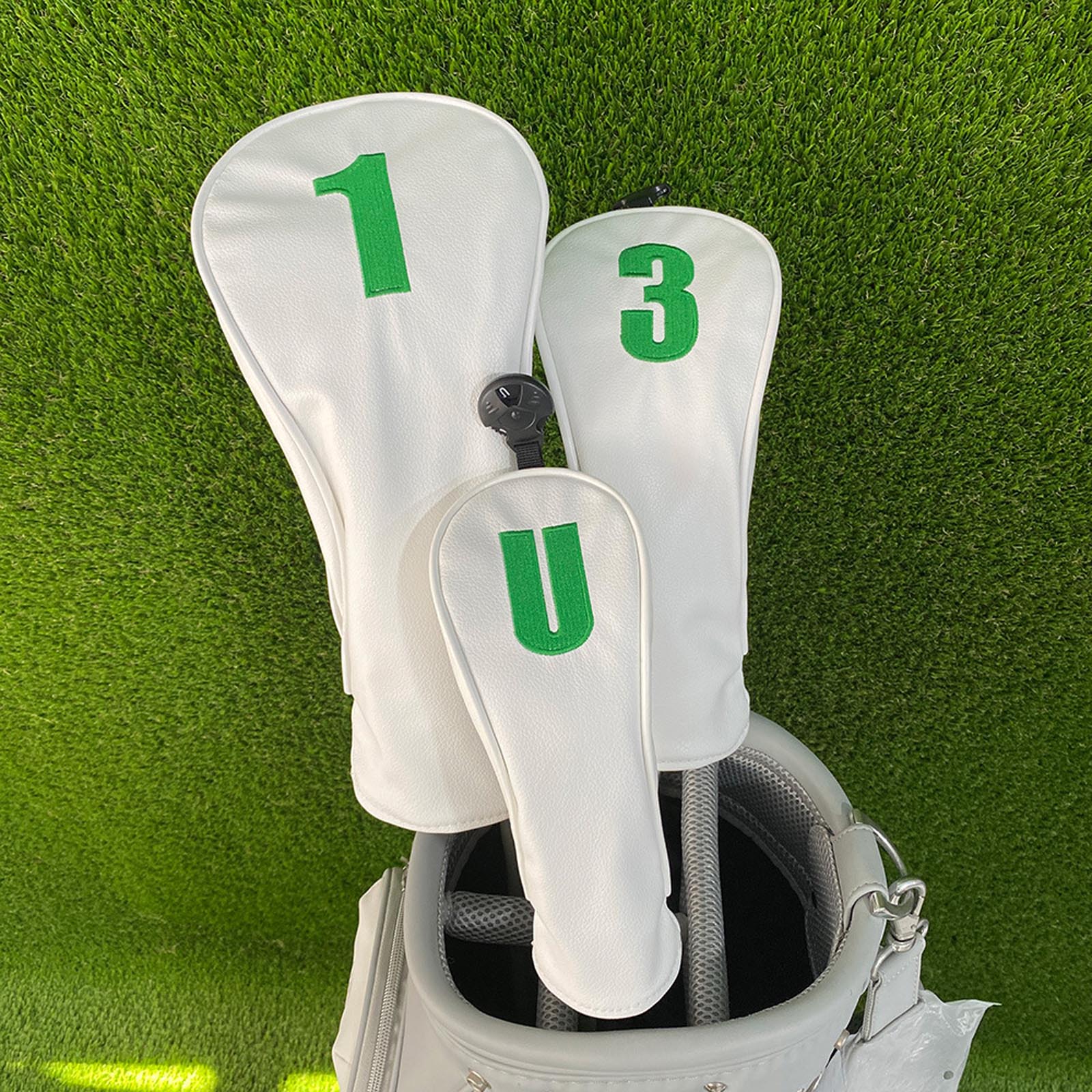 숫자 자수 골프 헤드커버 탄성 밴드 방수 가죽 클럽 헤 - Golf Driver 리뷰 및 가격