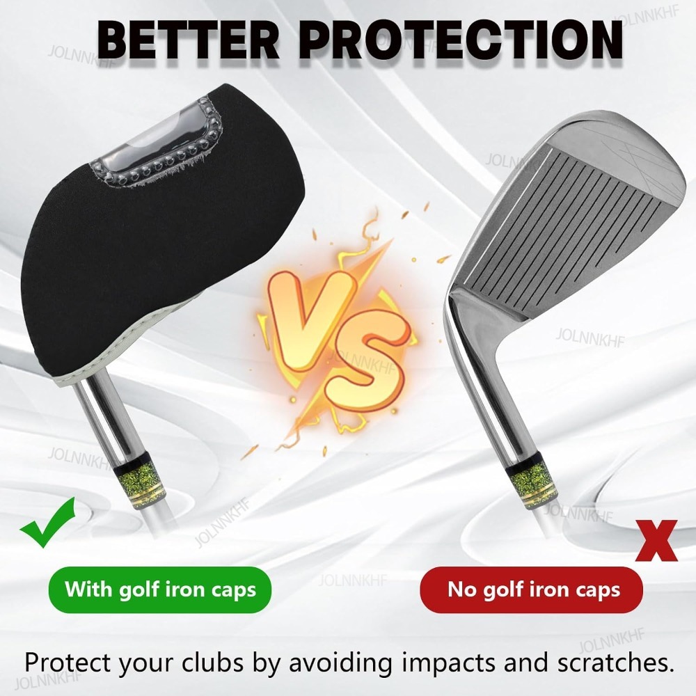 투명 창이 있는 골프 클럽 커버 10개 골프 커버 골프 - Golf Putter 리뷰 및 가격