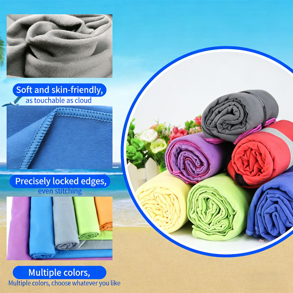 1PC 마이크로 화이버 비치 타월 캠핑 체육관 및 해변 - Golf Towel 리뷰 및 가격