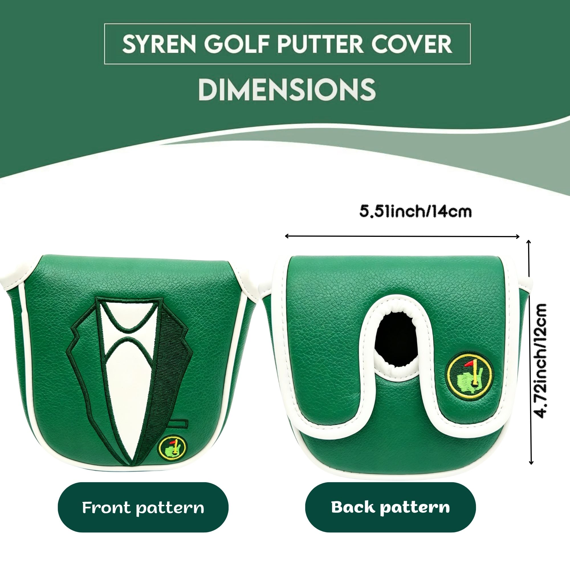 DF3용 프리미엄 퍼트 커버, 그린 재킷 패턴의 골프  - Golf Putter 리뷰 및 가격